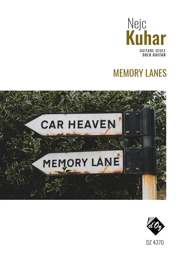 Kuhar | Memory Lanes for solo guitar